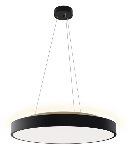 Led2 Závěsné LED svítidlo RINGO II 60 P/N-Z, 55+10W Barva: Černá, Stmívání, řízení: 3000K/4000K Casambi TW
