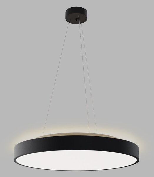 Led2 Závěsné LED svítidlo RINGO II 60 P/N-Z, 55+10W Barva: Černá, Stmívání, řízení: 3000K/4000K Casambi TW