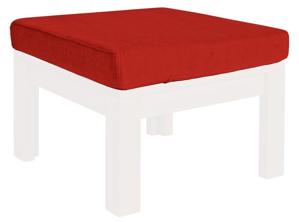 MarLiving Taburet MEXICO 02 51 cm z masivu/červený