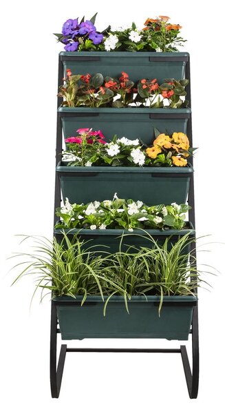 Kovový stojan na květiny (výška 130 cm) – Floriane Garden