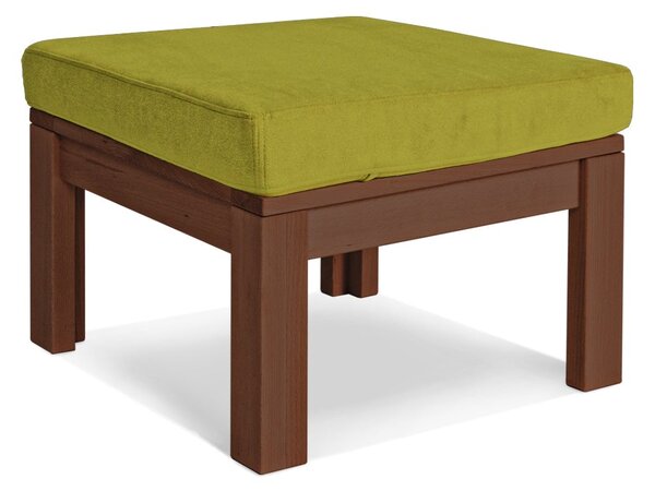 MarLiving Taburet MEXICO 03 51 cm z masivu/zelený