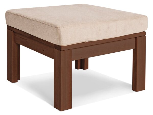 MarLiving Taburet MEXICO 03 51 cm z masivu/krémový
