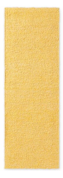 Žlutý ručně tkaný běhoun z materiálu bouclé 80x200 cm Notting Hill Portobello – Ted Baker