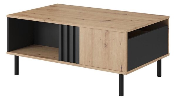 Konferenční stolek BADIA 100x60 cm dub/antracit