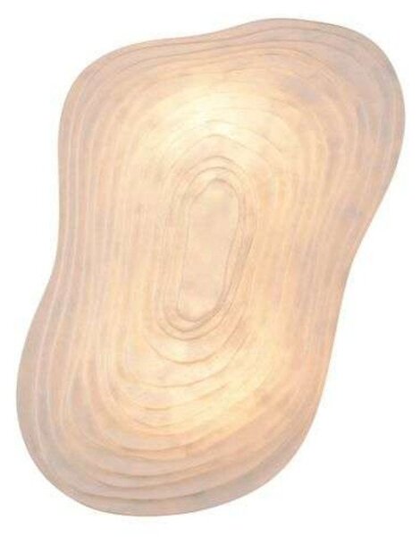 Nástěnná Svítidla Forestier, Nebulis, stmívatelné, Bílá, Obývací pokoj, Tkanina / Textil, Design