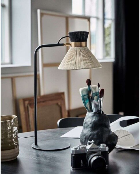Stolní lampa House Doctor, Černá, Obývací pokoj, Kov