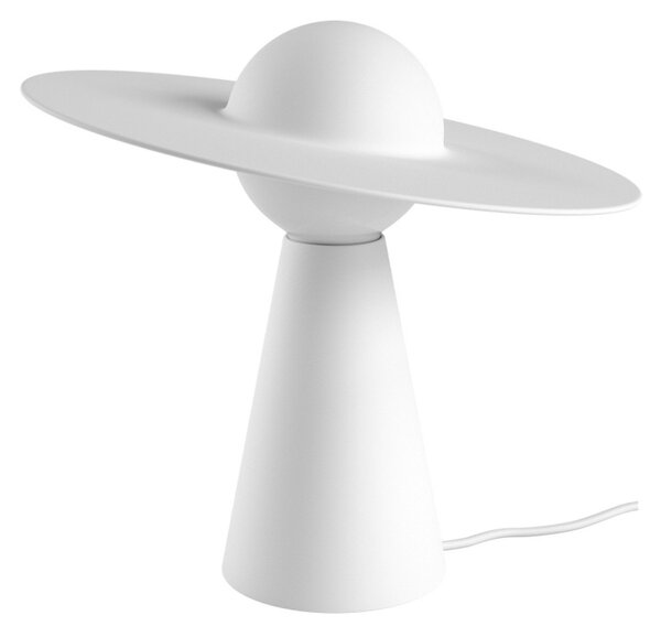 Stolní lampa Moebe, Bílá, Obývací pokoj