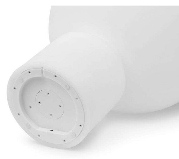 Stolní lampa Normann Copenhagen, Bílá, Obývací pokoj, Plast