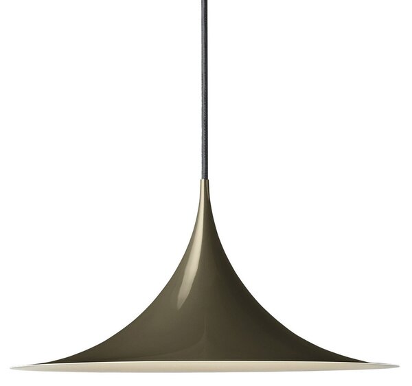 Závěsná svítidlo GUBI, Semi, stmívatelné, Hnědá / Rezavá, Obývací pokoj, Kov, Design