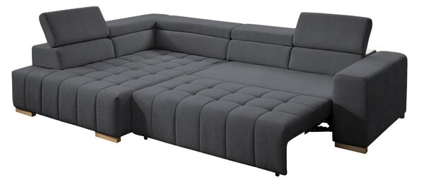 ROHOVÁ SEDAČKA, textil, barvy grafitu Livetastic - Sedací soupravy, Online Only