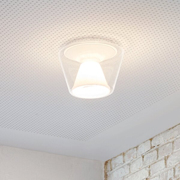 Stropní Lampa Serien Lighting, Annex, stmívatelné, Transparentní, Obývací pokoj, Sklo, Design