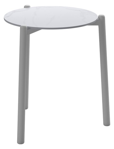 ZAHRADNÍ ODKLÁDACÍ STOLEK, kov, keramika, 40/47 cm Ambia Garden - Balkonové stolky