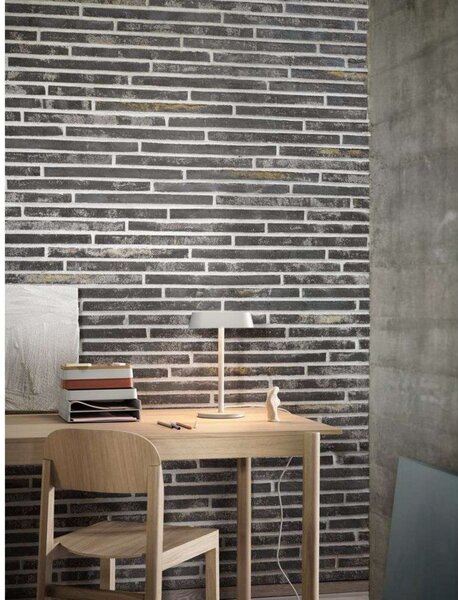 Stolní lampa Muuto, stmívatelné, Černá, Kov