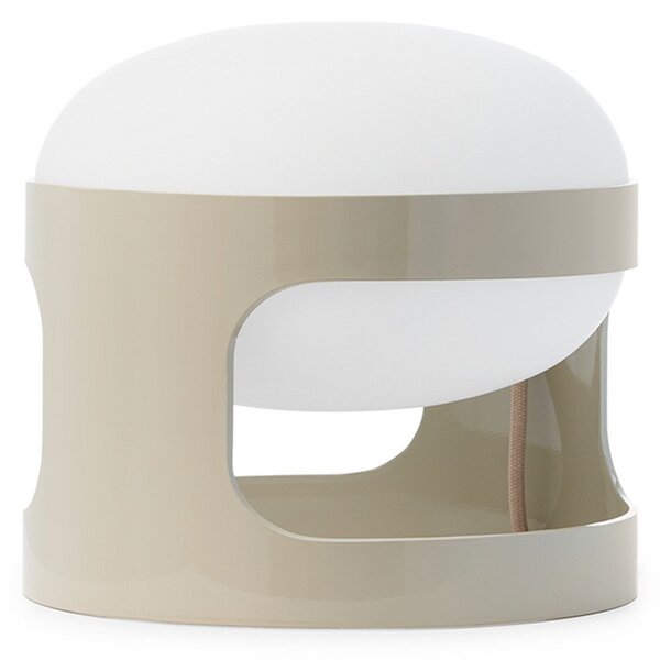 Stolní lampa Kartell, K28, Šedá, Obývací pokoj, Plast, Design