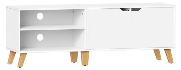 Televizní stolek BASTOR 140x40 cm bílá