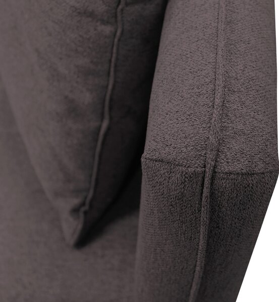 ROZKLÁDACÍ POHOVKA, textil, tmavě hnědá MID.YOU - Rozkládací pohovky, Online Only