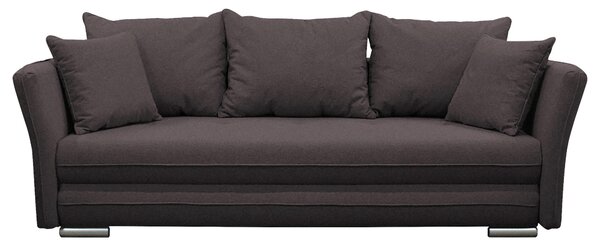 ROZKLÁDACÍ POHOVKA, textil, tmavě hnědá MID.YOU - Rozkládací pohovky, Online Only