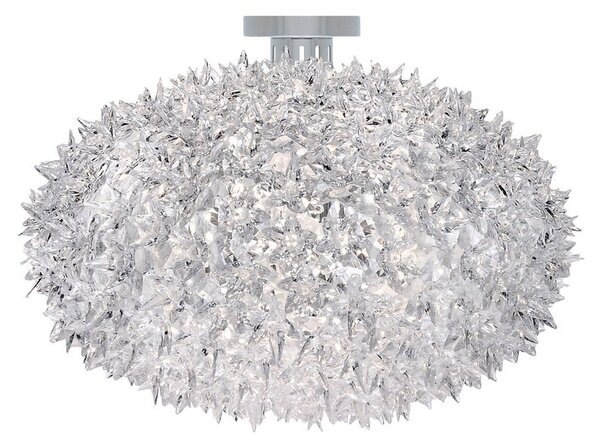 Stropní Lampa Kartell, Bloom C1, Transparentní, Obývací pokoj, Plast, Design