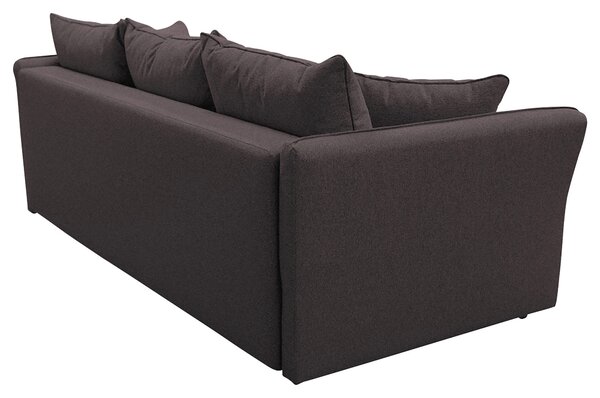 ROZKLÁDACÍ POHOVKA, textil, tmavě hnědá MID.YOU - Rozkládací pohovky, Online Only