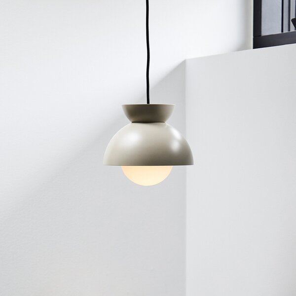 Závěsná svítidlo FRANDSEN, Butterfly, stmívatelné, Šedá, Obývací pokoj, Kov, Design