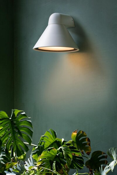 PALS nástěnná lampa, bílá - FARO