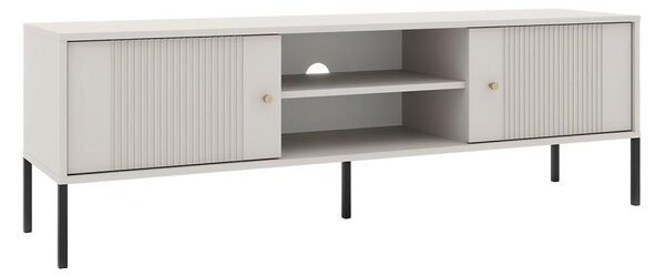 Televizní stolek LUE 155x39 cm béžová/černá