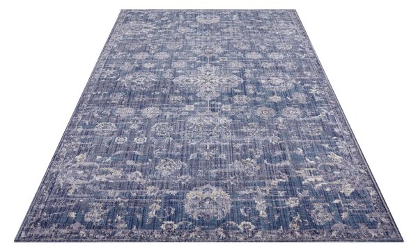 Hanse Home, Kusový koberec Cairo 105584 Alexandria Blue – na ven i na doma, 200x280, modrá, chodba / předsíň