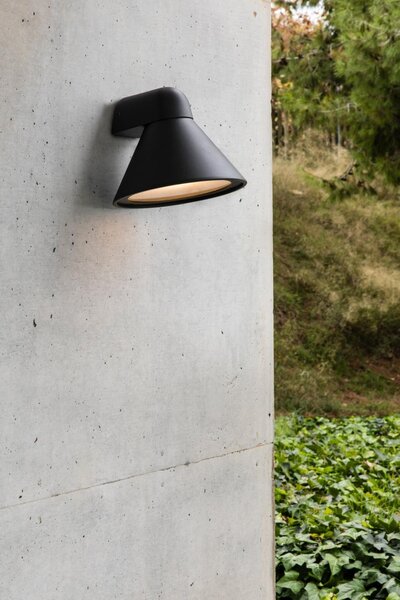 PALS nástěnná lampa, tmavě šedá - FARO