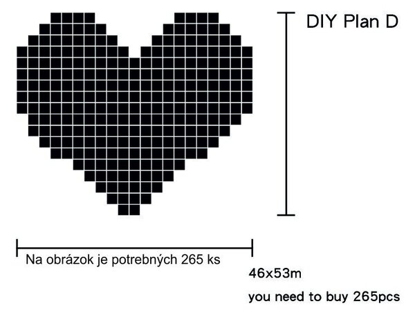Zrcadlová samolepka na zeď - Fantazie 3061 FB-FA501