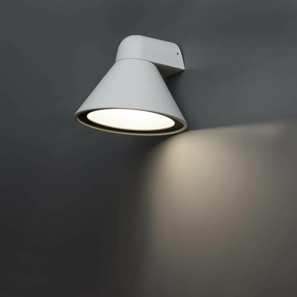 PALS nástěnná lampa, bílá - FARO