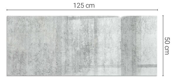 Obdélníková podložka před krb Konstrukce ze surového betonu ppkprntp-00030572
