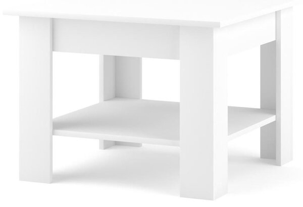 Konferenční stolek COCO 67x67 cm bílá
