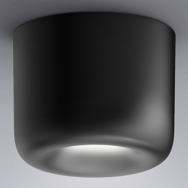 Stropní Lampa Serien Lighting, Cavity Ceiling L, stmívatelné, Černá, Obývací pokoj, Kov, Design