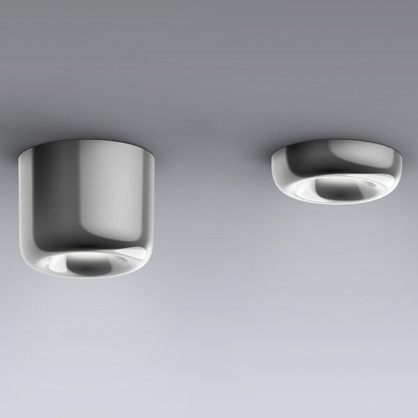 Stropní Lampa Serien Lighting, Cavity Ceiling L, stmívatelné, Metalická, Obývací pokoj, Kov, Design