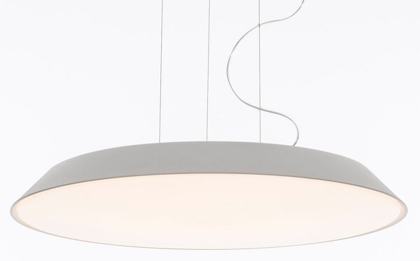 Závěsná svítidlo Artemide, Febe, stmívatelné, Bílá, Obývací pokoj, Plast, Moderní
