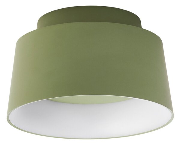 Stropní Lampa LOOM DESIGN, Cookie, stmívatelné, Zelená, Obývací pokoj, Hliník, Moderní