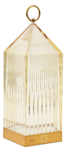 Venkovní svítidla Kartell, Lantern, stmívatelné, Žlutá, Balkon, Plast, Design