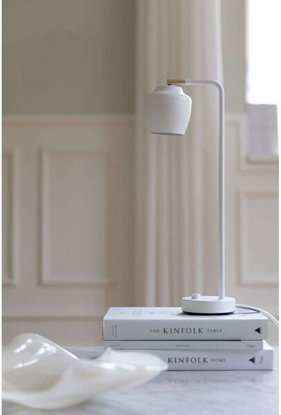 Stolní lampa CPH Lighting, Bílá, Obývací pokoj, Hliník