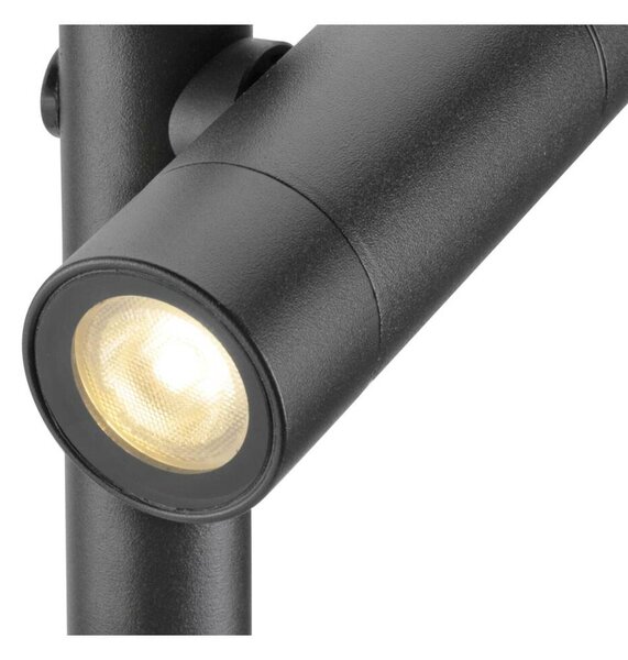 BIG WHITE SLV HELIA SLIM Pole double LED, venkovní stojací lampa, černá IP65 3000K 1007869