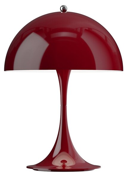 Stolní lampa Louis Poulsen, Panthella 250, stmívatelné, Červená, Obývací pokoj, Plast, Moderní