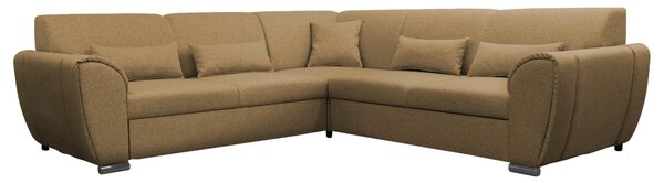 ROHOVÁ SEDAČKA, textil, žlutá Livetastic - Sedací soupravy, Online Only