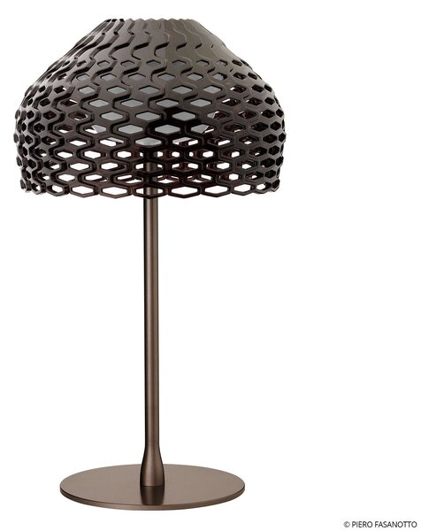 Stolní lampa FLOS, Tatou T, stmívatelné, Hnědá / Rezavá, Obývací pokoj, Kov, Design