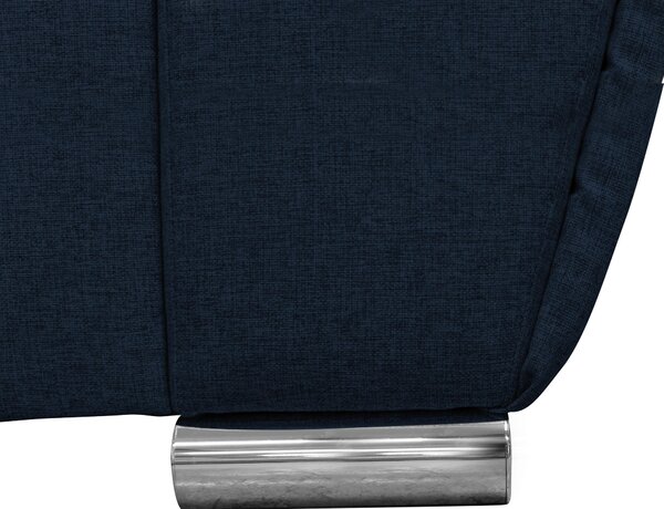 ROHOVÁ SEDAČKA, textil, tmavě modrá Livetastic - Sedací soupravy, Online Only