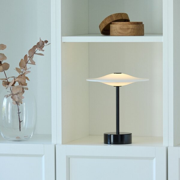 Venkovní svítidla Piet Hein, stmívatelné, Černá, Balkon, Hliník, Design