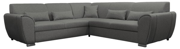 ROHOVÁ SEDAČKA, textil, šedá Livetastic - Sedací soupravy, Online Only