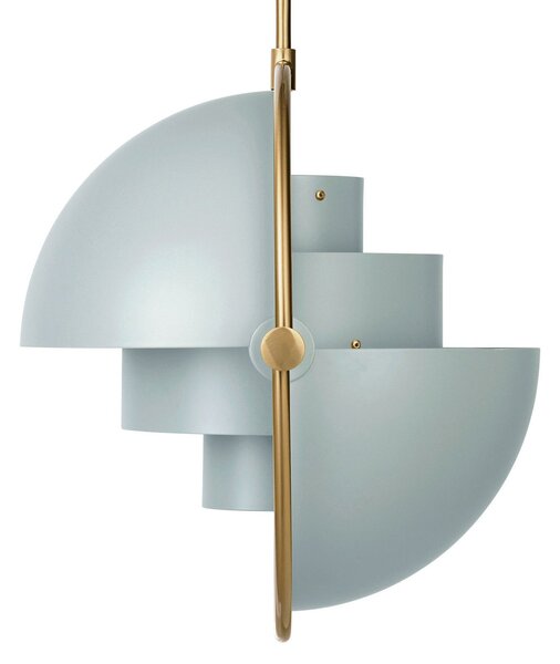 Závěsná svítidlo GUBI, Multi-Lite, stmívatelné, Zelená, Obývací pokoj, Kov, Design