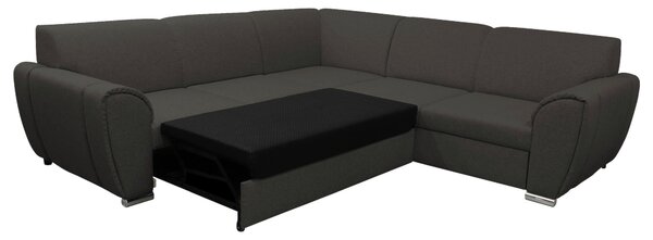 ROHOVÁ SEDAČKA, textil, antracitová Livetastic - Sedací soupravy, Online Only