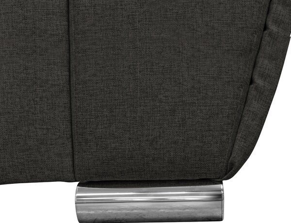 ROHOVÁ SEDAČKA, textil, antracitová Livetastic - Sedací soupravy, Online Only