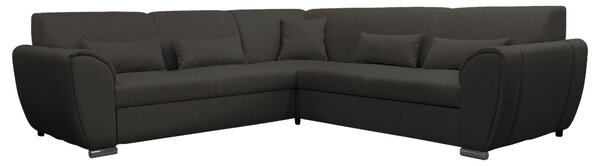 ROHOVÁ SEDAČKA, textil, antracitová Livetastic - Sedací soupravy, Online Only