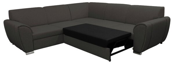 ROHOVÁ SEDAČKA, textil, antracitová Livetastic - Sedací soupravy, Online Only